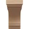 Ekena Millwork 11"W x 22"D x 22"H Classic Warren Rough Cedar Woodgrain TimberThane Corbel, Primed Tan CORUR11X22X22WARRCPR - alternate 3